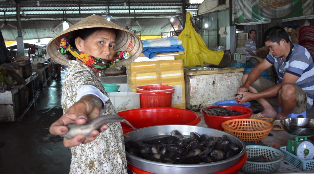 Markt in Vietnam 